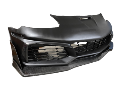 Carbon Fiber Splitter for C6 ZR7 Bumper - Image 4