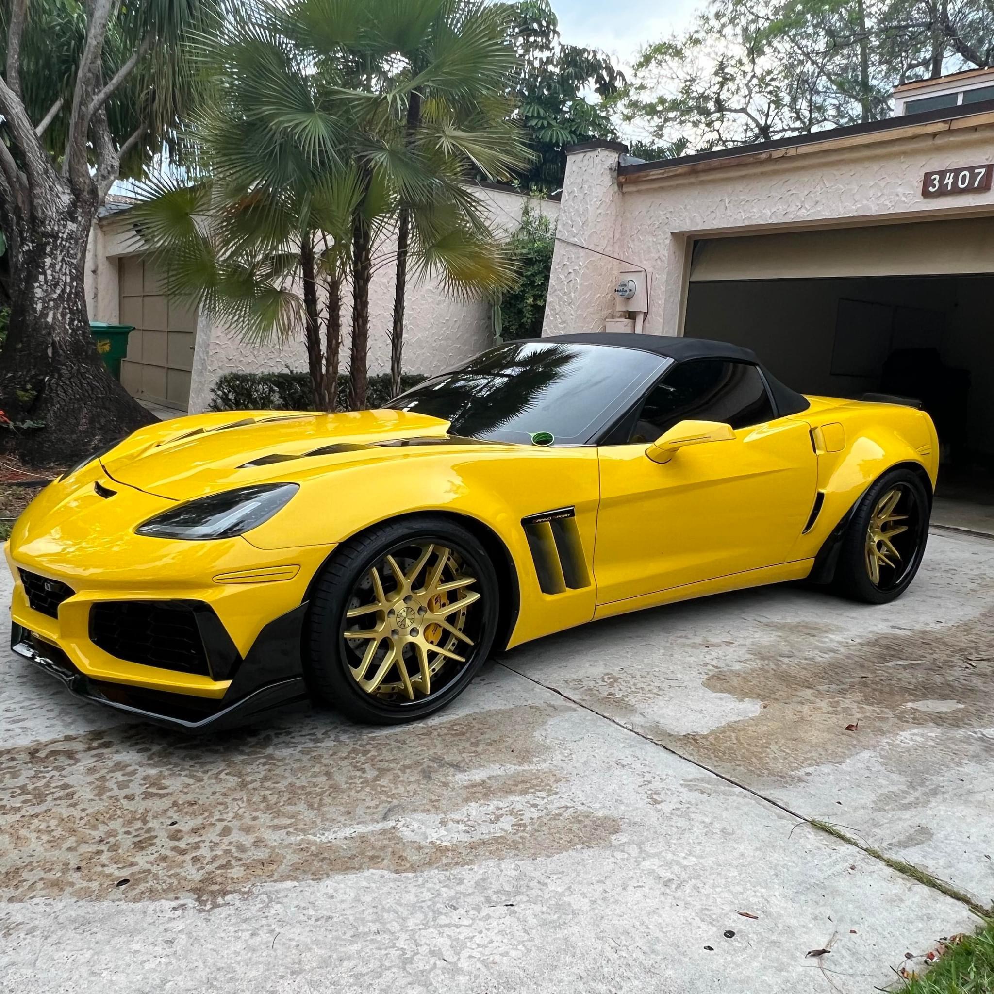 ZR7 C6 Z06 Corvette Bumper Conversion - Image 38