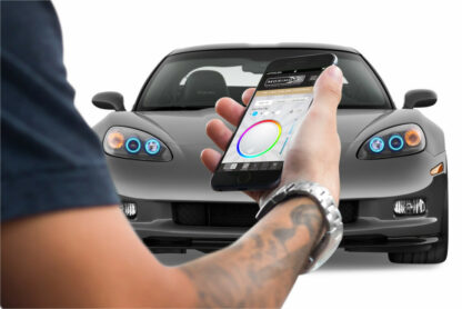 Morimoto Color Changing Angel Eyes - Headlight Halos for C6 Corvettes - Image 2